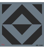 Kr 1506 Fayans Stencil 30X30 Cm