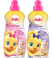 Dalin Çamaşır Yumuşatıcı 1500ML Bahar Ninnisi + 1500ML Düş Bahçesi (Karma 2 Li Set)