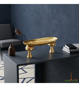 MUSHROOM GOLD AYAKLI GONDOL 31X20X30