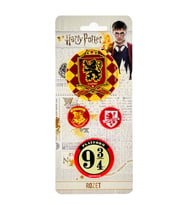 Rozet & Broş Harry Potter Gryffindor 4 adet WarnerBros. Lisanslı  (Karışık)