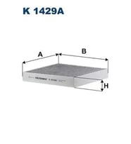 FILTRON K1429A Polen Filtresi (Karbonlu) C2Z6525 MF1455700380