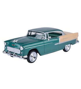 1955 Model Klasik Chevy Bel Aır 1:24 Ölçekli (Yeşil)