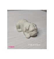 YY0925 Yatan Bulldog Köpek Silikon Kalıp