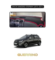 DACIA SANDERO STEPWAY 2015-2021TORPİDO KORUMA HALISI SİYAH KENAR