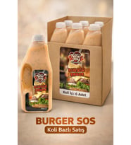 Burger Sos 2140 G x 6 Adet - 1 Koli (Koli Bazlı Avantaj Paketi)