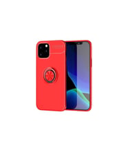 Apple iPhone 12 Pro Uyumlu Kılıf Zore Ravel Silikon Kapak (Kırmızı)