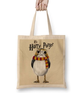 Harry Potter Harry Porger Bez Çanta Uzun Saplı