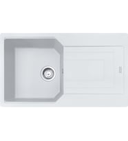FRANKE Urban UBG 611-86 Bianco Tezgah Üstü Granit Eviye (Beyaz)