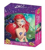 3D Deniz Kızı Puzzle 200 Parça