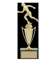 ODAK KUPA - Figürlü Kupalar - Atletizm Kadın Figürlü Kupalar FG-039 C - 31 cm