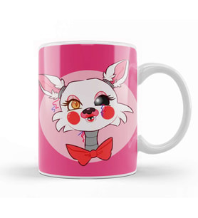 Fnaf Mangle Kupa Bardak Porselen