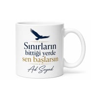 Kendi Doğrularıyla Yaşayan Özgür Ruhlara Sınır Tanımayan Kupa Bardak Hediye