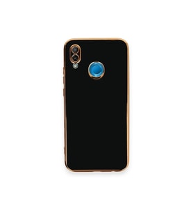 Newface Huawei P20 Lite Kılıf Volet Silikon - Siyah