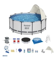 Bestway Gölgelikli Prefabrik Havuz Seti 427x122cm BW549 5612X