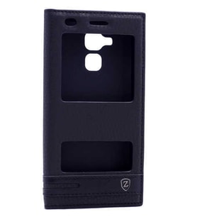 Asus Zenfone 3 Max ZC520TL Kılıf Elite Kapaklı Kılıf (Siyah)