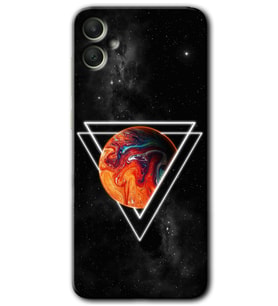 Galaxy A05 Kılıf HD Desen Baskılı Kılıf - Kızıl Gezegen