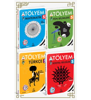 Arı Yayıncılık ARI YAYINLARI 5. SINIF MATEMATİK + FEN BİLİMLERİ + TÜRKÇE VE SOSYAL BİLGİLER ATÖLYEM SETİ (Çok Renkli)