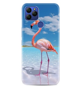 GM 21 Kılıf HD Resim Baskılı Okaynus ve Flamingo StKd -093