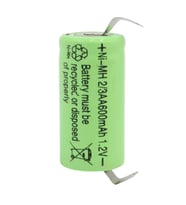 Powermaster 1.2 Volt 600 Mah Ni-Mh 2-3AA Şarjlı Puntalı Lityum Pil PM-17934