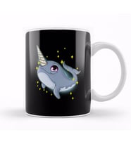 Cute & Funny Narwhal Unicorn Of The Sea Kupa Bardak Porselen