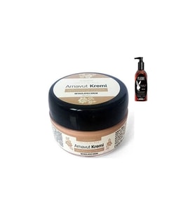 Gralex Arnavut Kremi Aklık Kremi Beyazlatıcı Three Brand Krem 50 ml + Masaj Yağı