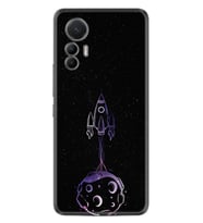 Xiaomi 12 Lite Kılıf Silikon Desen Özel Seri Master Space 1630
