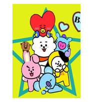 Bt21 Bebek Seti Tablo Ahşap Poster Dekoratif Kod3697