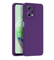 Note 12 Pro 5g Kılıf Nano İçi Kadife - Mor