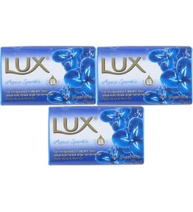 Lux Sabun 80GR Aqua Sparkle (Su Gibi Işıltı) (3 Lü Set)