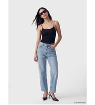 LCW Jeans İndigo Yüksek Bel Slim Fit Kadın Jean Pantolon