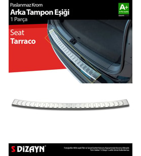 Seat Tarraco Krom Arka Tampon Eşiği 2018 Üzeri