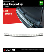 Seat Tarraco Krom Arka Tampon Eşiği 2018 Üzeri