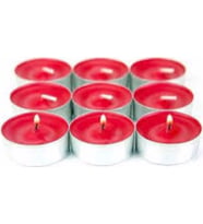Pazariz  T-Light Mum Kırmızı Renk Tea light Mum 25 li