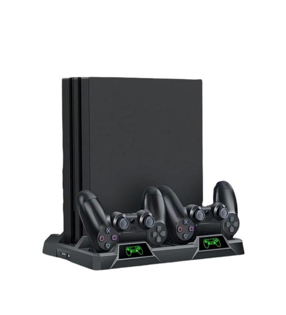 Hepu TP4-18119 PS4 Soğutucu ve Şarj Standı Slim/Pro Uyumlu