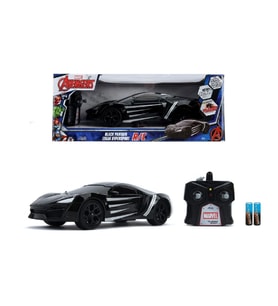 USB Şarjlı Uzaktan Kumandalı 1:16 Avengers Black Panther Lykan Hypersport Araba