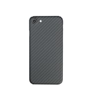iPhone 7 / İphone 8 / İphone SE Kılıf ​​​​​Şık Karbon Fiber Tasarım Kılıf (Siyah)