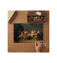 Sokrates'in Ölümü Tasarımı 240 parça Ahşap Puzzle Ahşap Kutuda MP06519