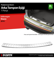 S-Dizayn VW Sharan Krom Arka Tampon Eşiği 2010 Üzeri