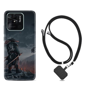 Xiaomi Poco X3 Pro M4 Pro X4 Pro C40 10C Kılıf Boyun Askılı Silikon Warrior 1653