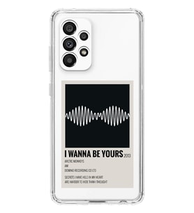 Samsung Galaxy A33 Uyumlu I Wanna Be Yours Arctic Monkeys Tasarımlı Şeffaf Telefon Kılıfı