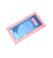 Samsung Galaxy S10 Arka Pil Batarya Kapağı (CAM) MAVİ
