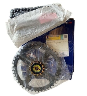 Tvs Apache Rtr 200 Zincir Dişli Seti Komple Orjinal Takım Arasmoto (Siyah)