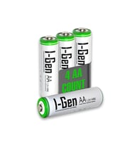I-Gen B111 4 Adet AA 2700 Mah Şarj Edilebilir Kalem Pil 1.2V Ni-MH Şarjlı Pil (Beyaz)