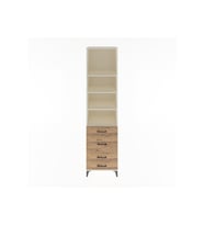 Hyperion Dolap 4 Raflı 4 Çekmeceli 60x44x243 Aytaşı-Çam