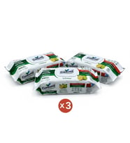 Concord Çok Amaçlı Yüzey Temizlik Havlusu - Limon Kokulu (100 Yaprak) - ÜÇLÜ SET