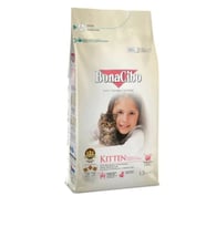 Bonacibo Kitten Tavuklu (hamsi Ve Pirinç Eşliğinde) Yavru Kedi Maması 1,5 Kg. X 3 Adet