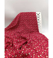 KAŞMİR VİSKON KUMAŞ (Kırmızı)