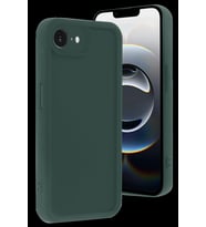 Pilelistore   iPhone 16E Kılıf Viera Silikon - Koyu Yeşil