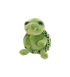 Sevimli Peluş Kaplumbağa 35 cm (Yeşil)