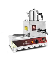 Armeka 10 Litre Çay Kazanı Elektrikli Pleytli Çay Kazanı Çay Ocağı Sanayi Tipi